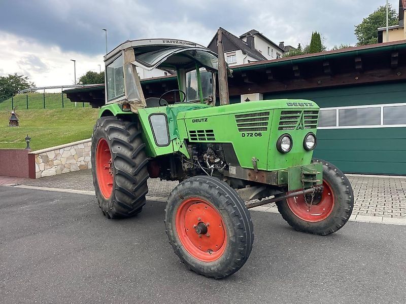 Deutz-Fahr 7206 Servolenkung TÜV original 5991 Std. sehr schöner Orig