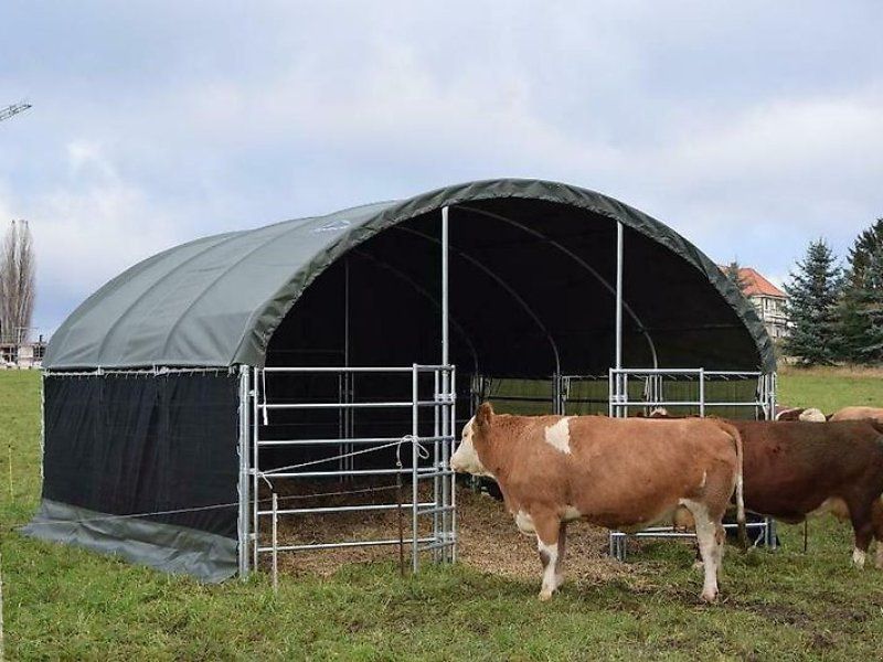 Unterstand Lager Landwirtschaft Rundbogenhalle Weideunterstand