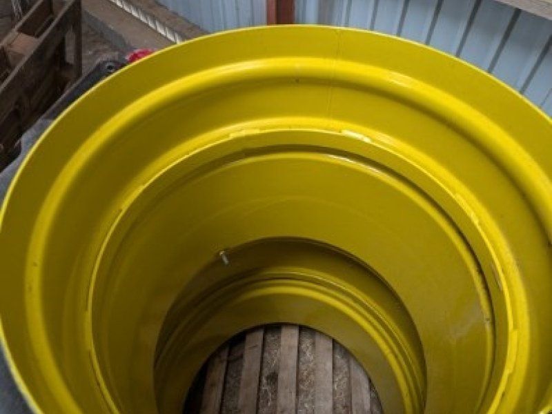 Goodyear 710/70R38 TVILLINGHJUL M,LÅSE Nymalet Komplet sæt med front TWhj