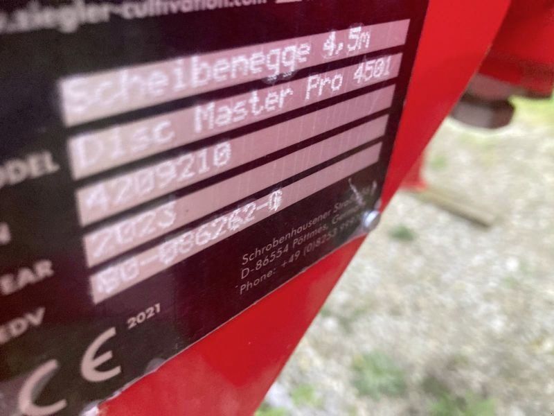 Ziegler DISC MASTER PRO 4501 S