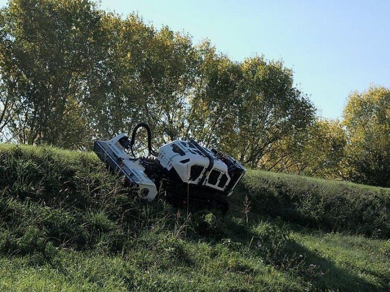 Hymach 50 LE Mulchraupe Mähraupe Funkraupe Forstraupe Geräteträg