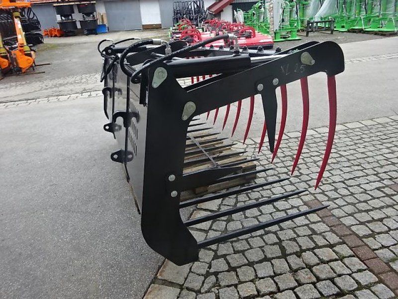 H-L-M XXL- Silogreifgabel Großvolumen- Silogreifgabel- XXL 2,2 Meter