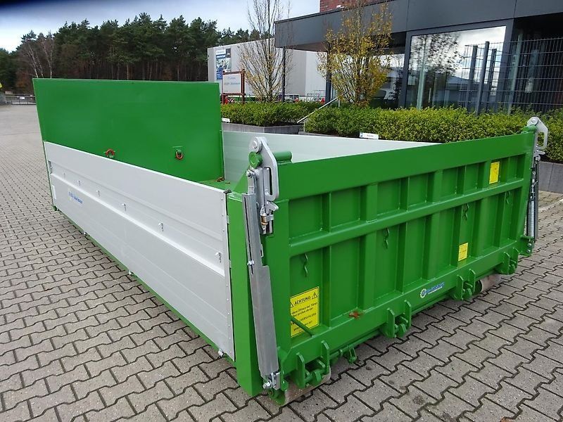 EURO-Jabelmann , Plattform, STE 4500 mit ALU-Bordwände, überfahrb. Hec