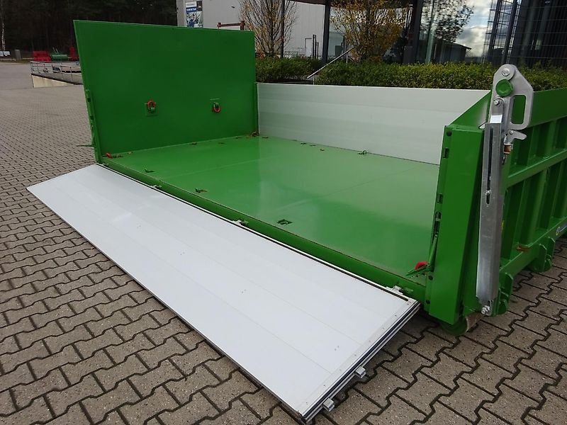 EURO-Jabelmann , Plattform, STE 4500 mit ALU-Bordwände, überfahrb. Hec