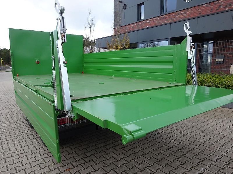 EURO-Jabelmann , Plattform, STE 4500 mit Stahlbordwände, überfahrb. He