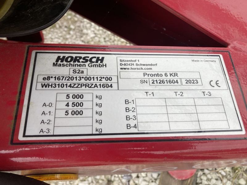 Horsch PRONTO 6 KR