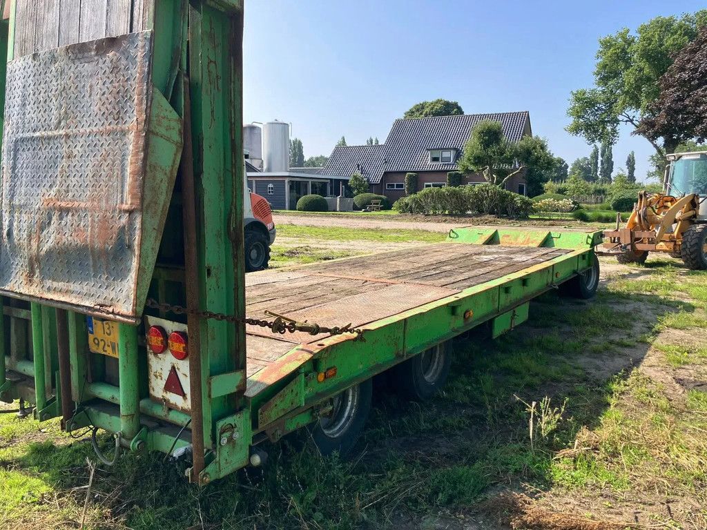 Nooteboom Dieplader Aanhanger wagen kar