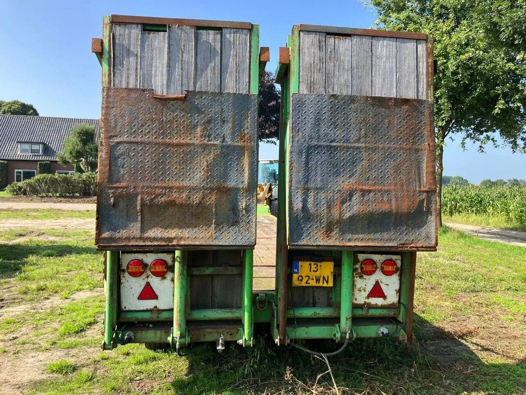 Nooteboom Dieplader Aanhanger wagen kar