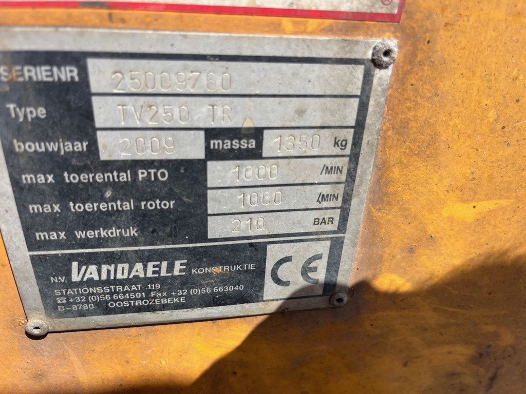 Vandaele TV 250- TR WG3981