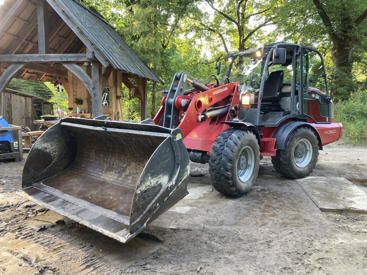 Super mooie Weidemann 4080 met 6 maanden fabrieksgarantie