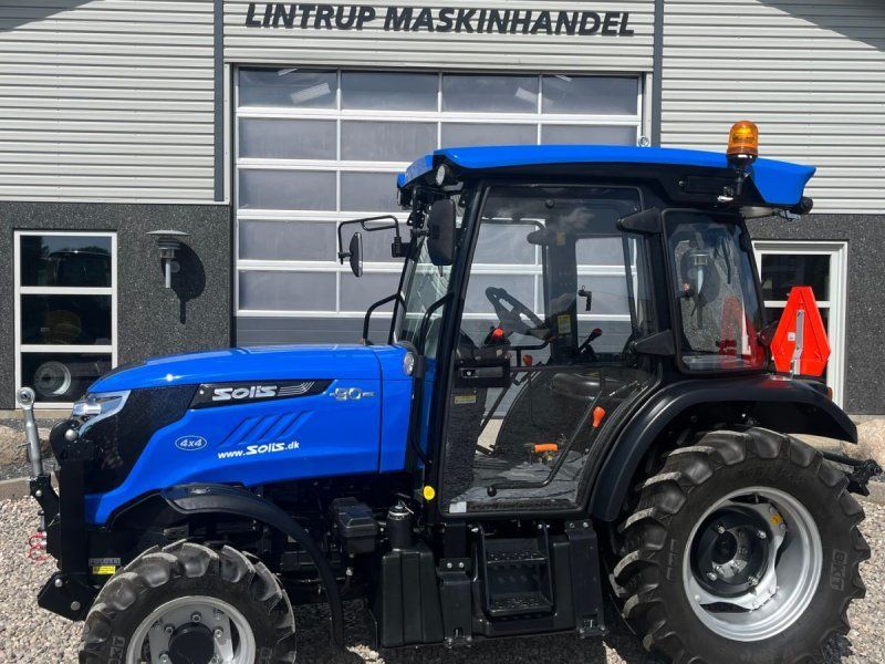 Solis N 90 Med Krybegear, frontlift og frontPTO .