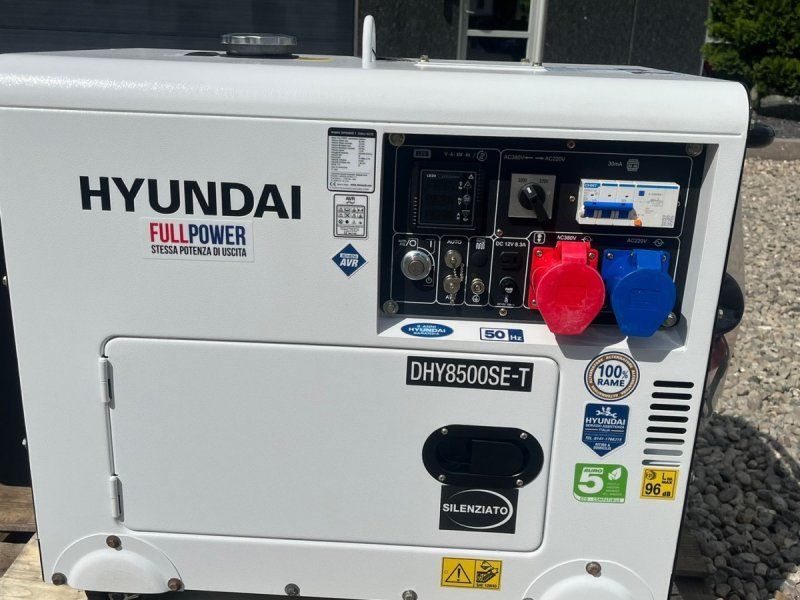 Hyundai DHY8500SE-T 7,0kW diesel