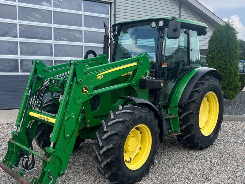 John Deere 5080R Med frontlæsser