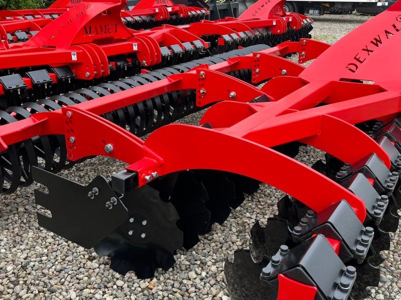 Dexwal 4 m Med v-rings pakker og 560mm tallerkner