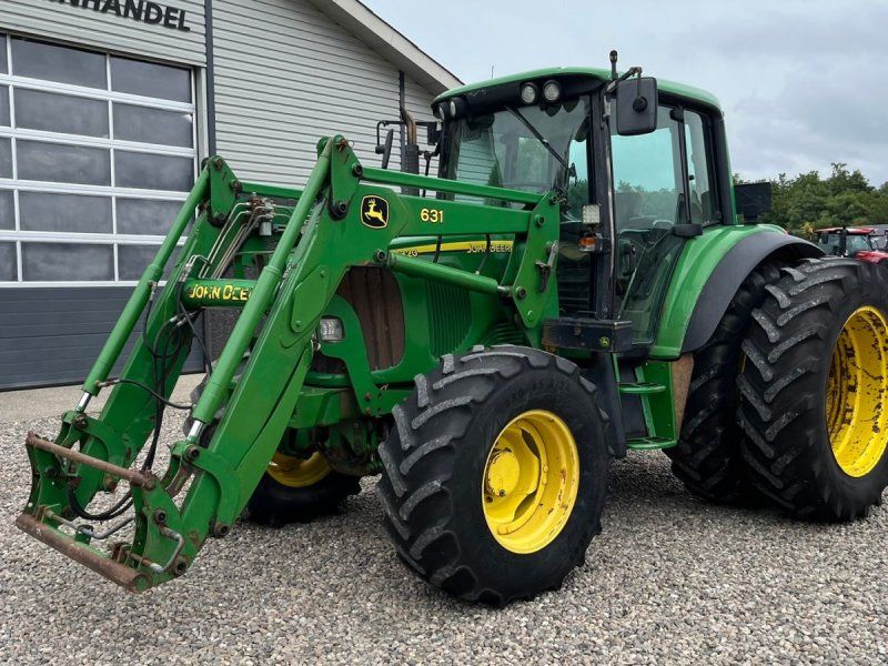 John Deere 6320 m/ 631 Frontlæsser  AutoPower og TLS affjedret foraksel