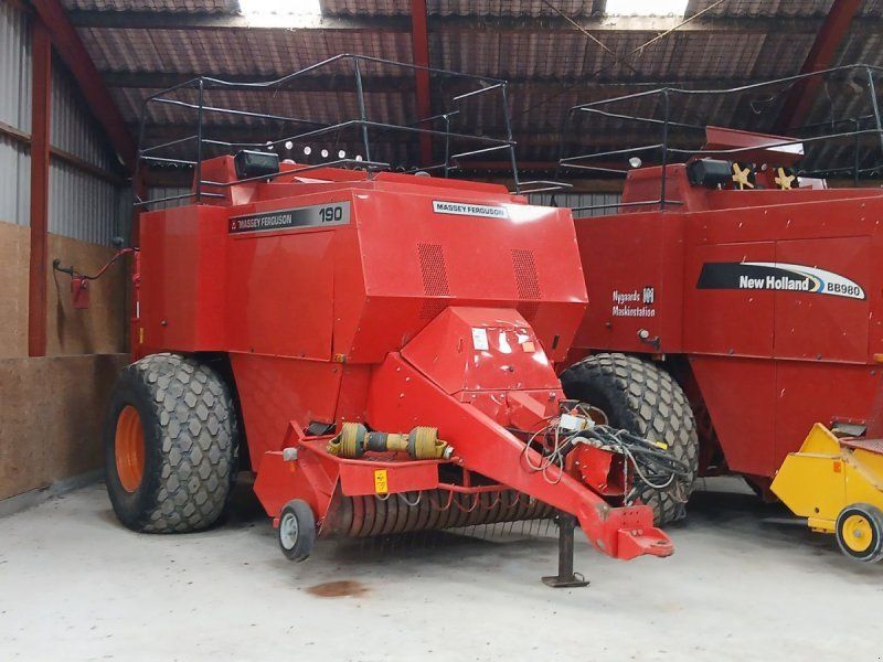 Massey Ferguson 190 M. Spragelse ballevogn