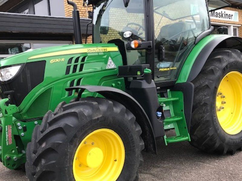 John Deere 6130R Autopower, Autotrack aktiveret M/frontlift