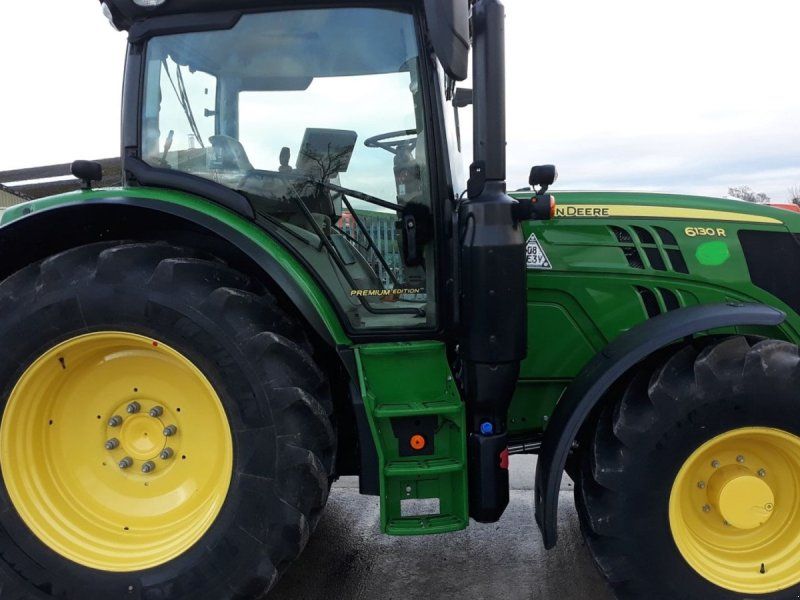John Deere 6130R Autopower, Autotrack aktiveret M/frontlift