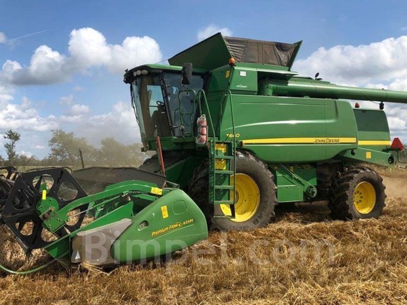 John Deere T660 4wd & Powerflow skærbord, autotrac ready