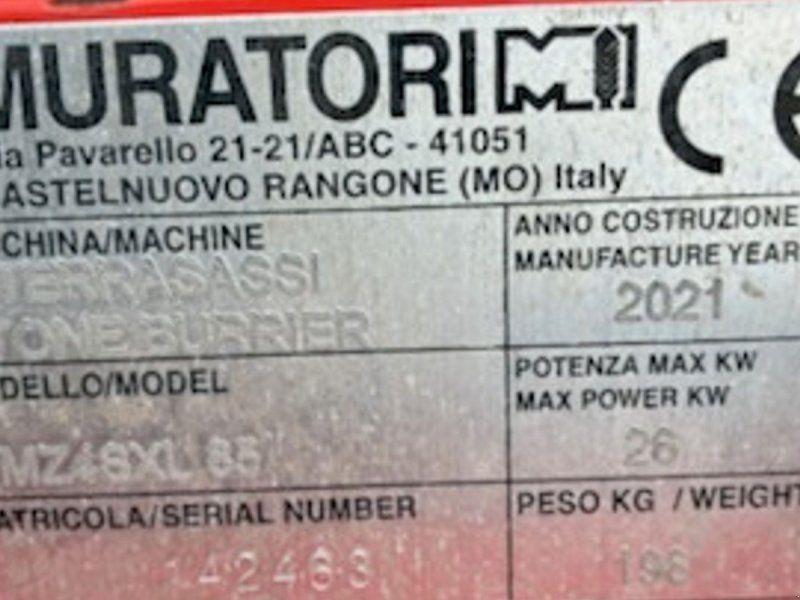 Muratori MZ4 SLX 85