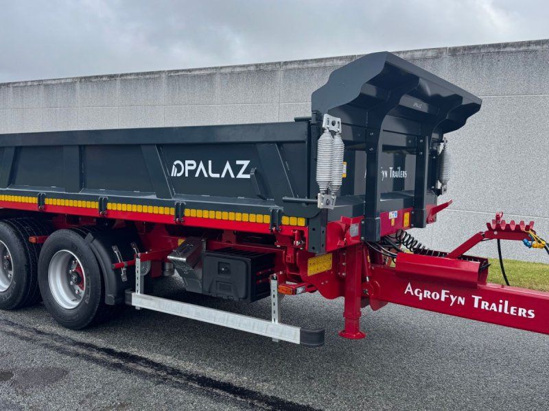 16 tons 3 vejstip ervogn med Hardox