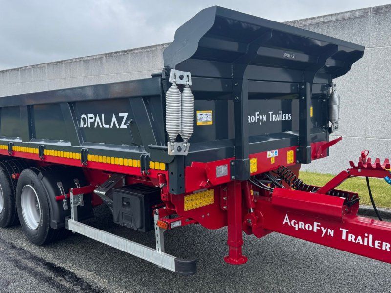 16 tons 3 vejstip ervogn med Hardox