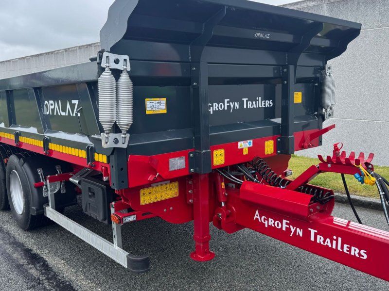 16 tons 3 vejstip ervogn med Hardox