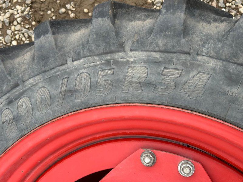 Michelin 290/95R34 / 320/85R34 stilbare fælge m. udskiftelig 8