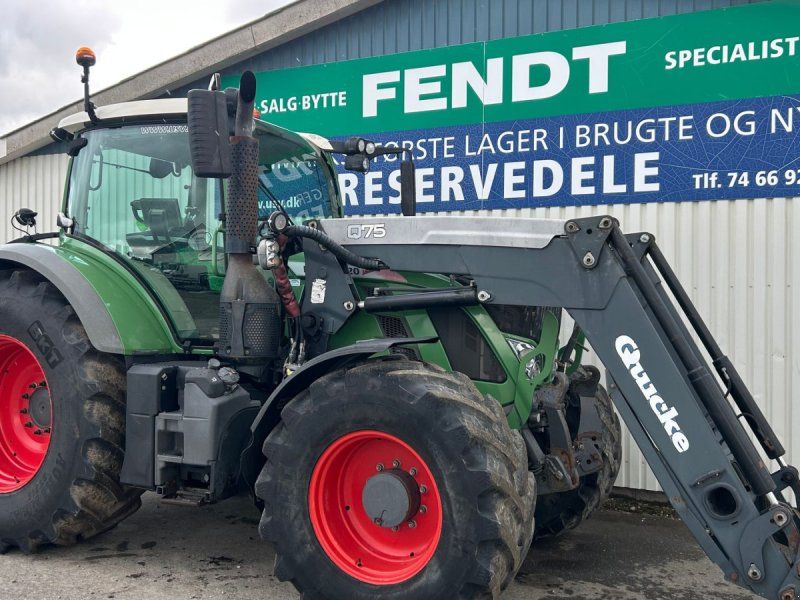Fendt 720 Vario SCR Profi Plus  Med Ålø Q75 Frontlæsser