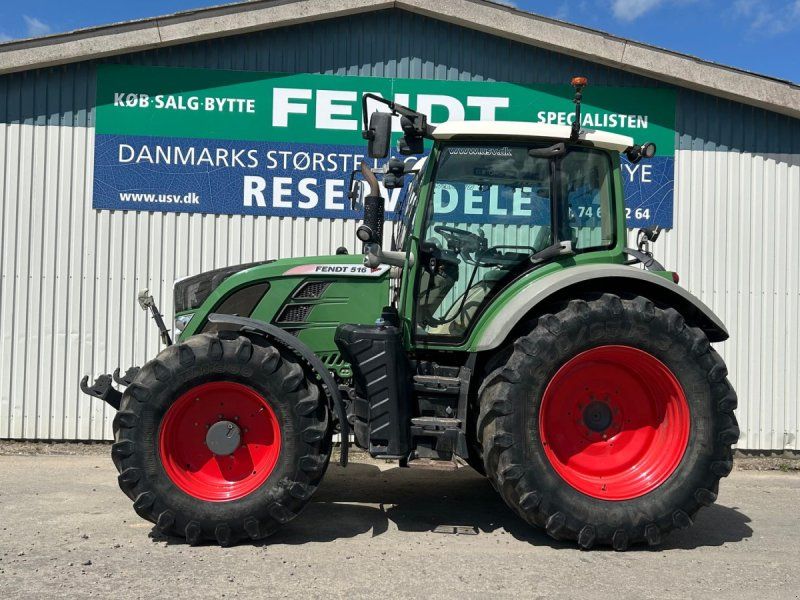 Fendt 516 Vario SCR Profi Plus Med Front PTO