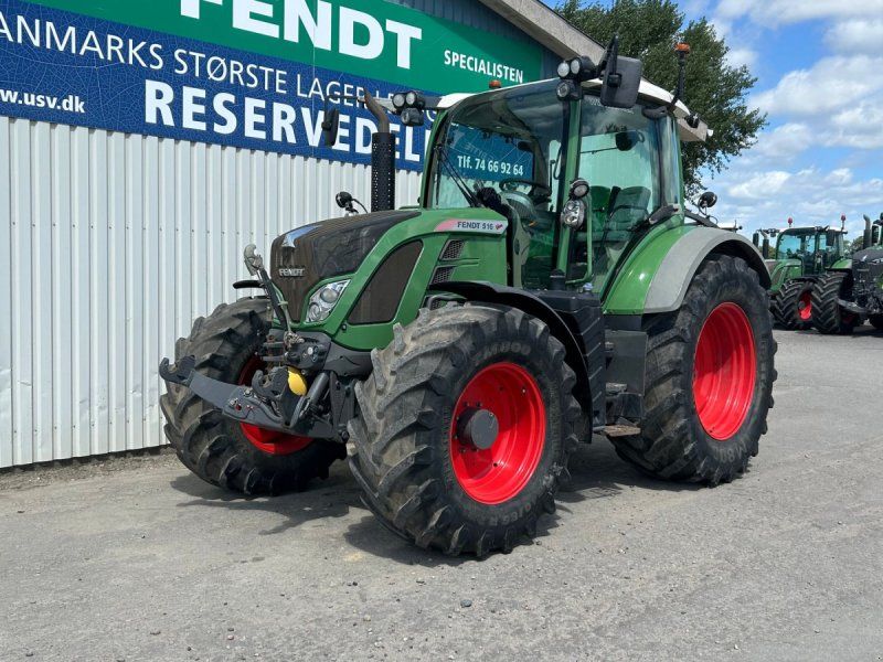 Fendt 516 Vario SCR Profi Plus Med Front PTO