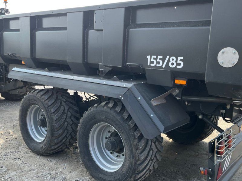 Tim 155/85 HARDOX Entreprenørvign m/kombibremser