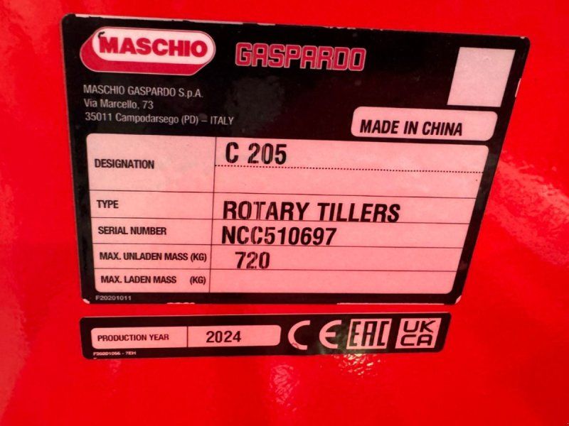 Maschio C 205 2.05m