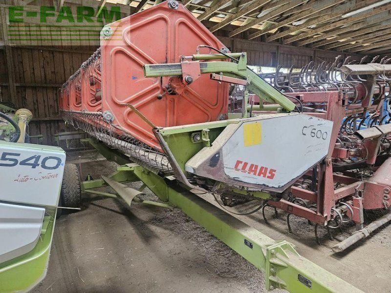 Claas c600 + transportwagen