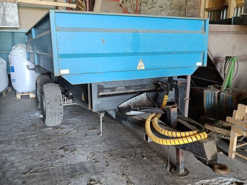 Tipvogn højtip 8 tons med hydraulisk bagsmæk  og ekstra sider
