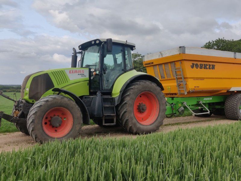 Claas Axion 840 CMatic med front pto. Cmatic