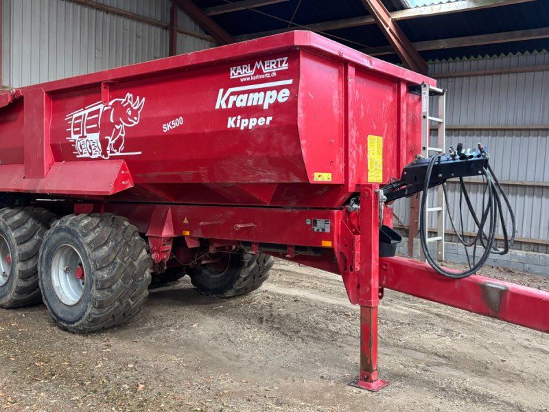 Krampe SK 550 Entreprenørvogn med Hardox kasse SK 500