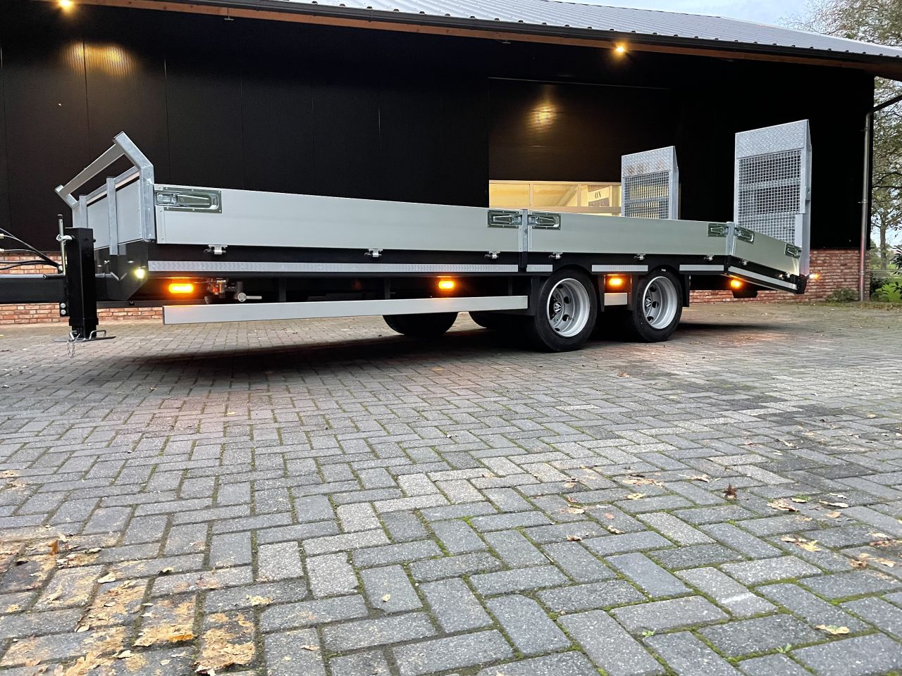 Dieplader oprijwagen