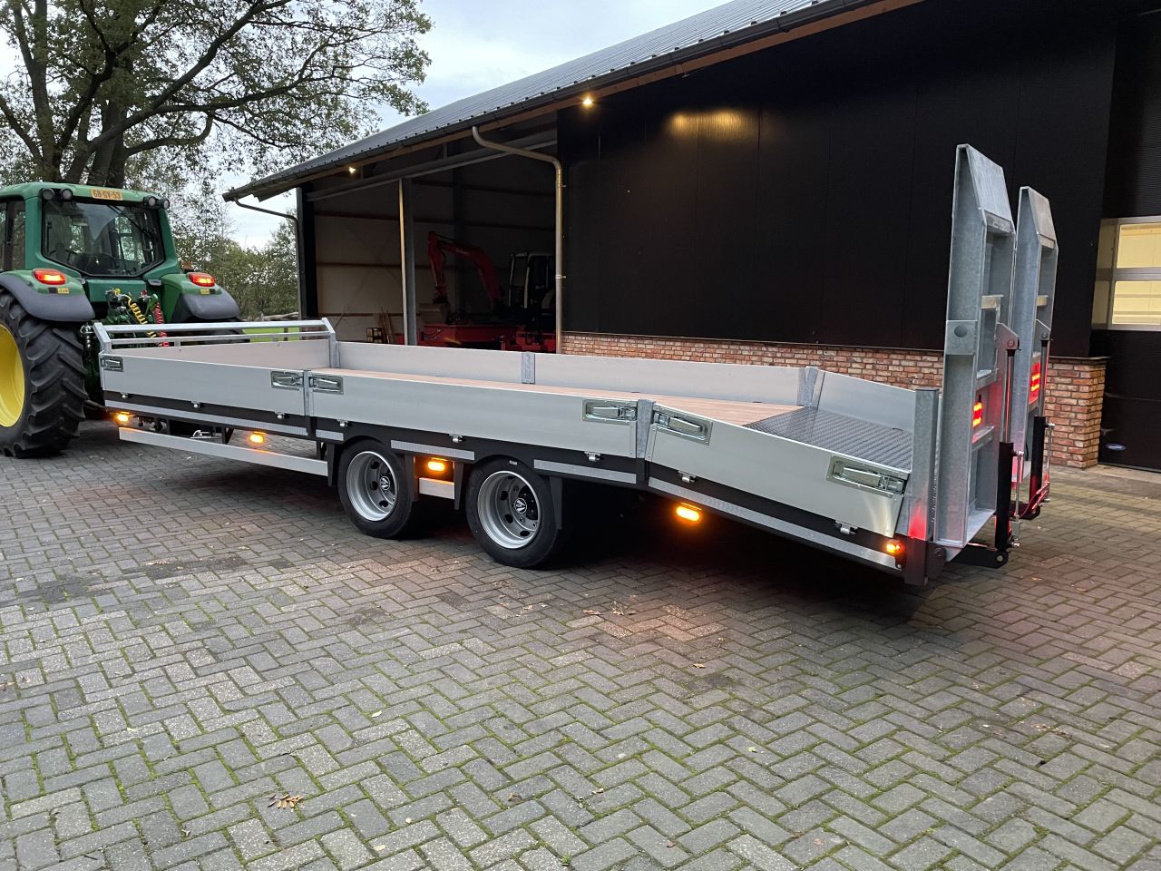Dieplader oprijwagen