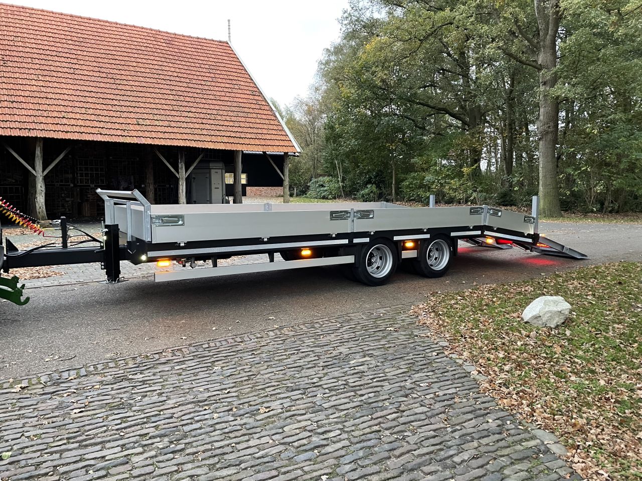 Dieplader oprijwagen