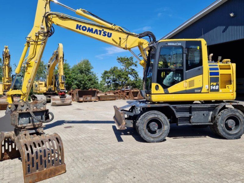 Komatsu PW 148-11 Mobil-Gravemaskine