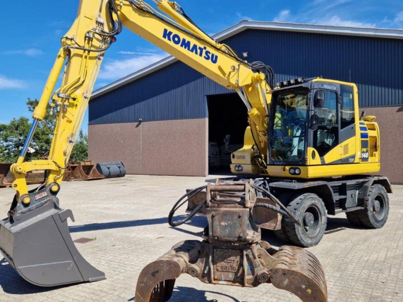 Komatsu PW 148-11 Mobil-Gravemaskine