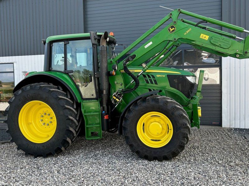 John Deere 6150M Front PTO og Frontlæsser