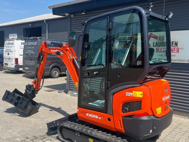 Kubota KX019-4 Rotortilt! Kun kørt 352timer