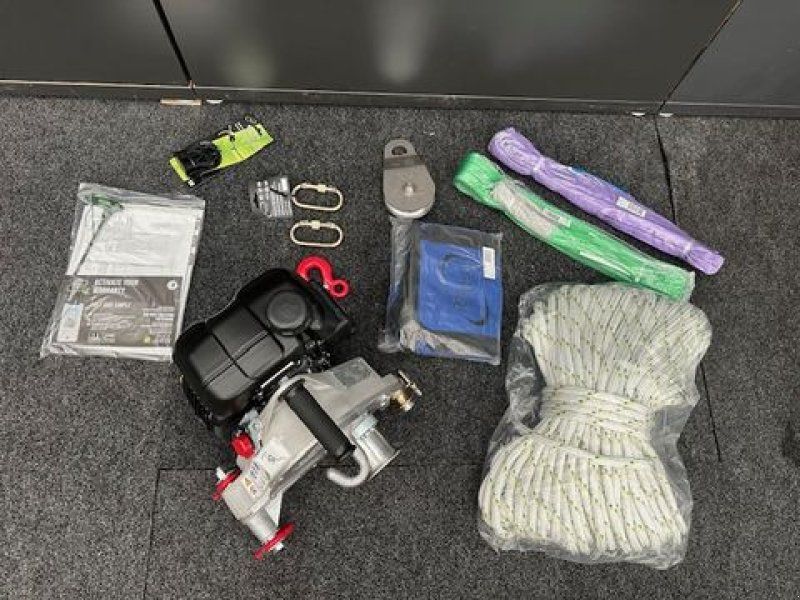 Portable Winch PCW5000 SET benzinbetriebene tragbare Spillwinde