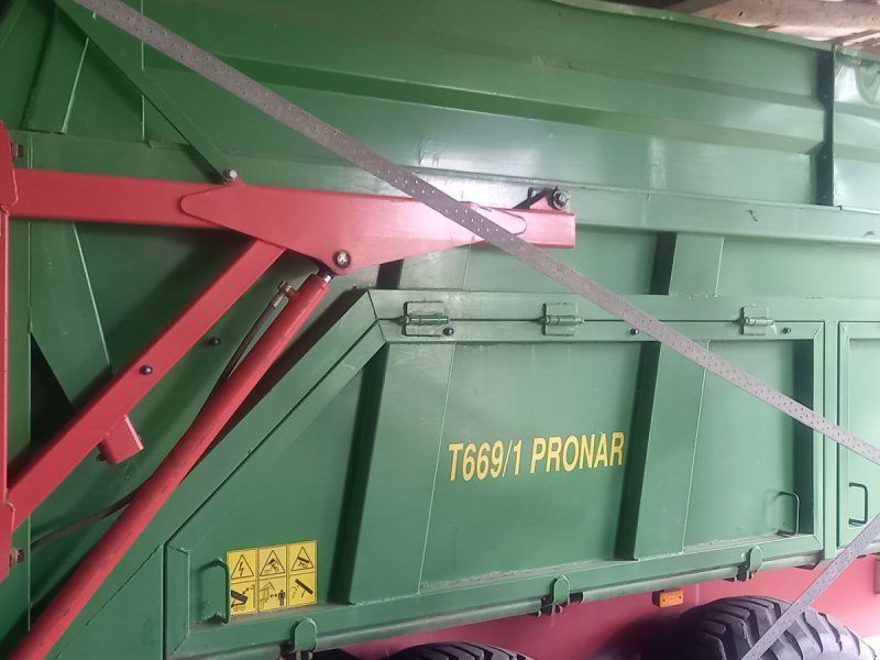 Pronar T669 / 1   16 TON 16 T Boogie sidetip/bagtip.