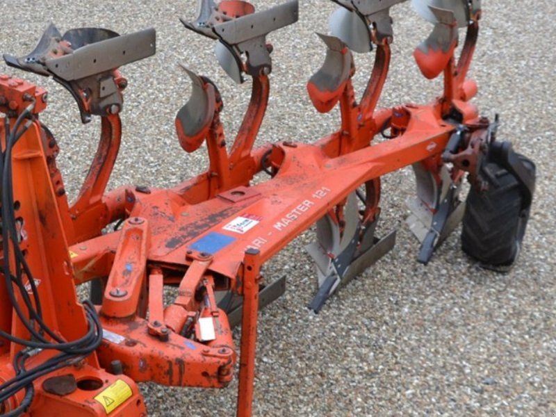 Kuhn Vari-Master 121 NSH 4 furet SK  Stor dybdehjul, 90 cm gennemgang