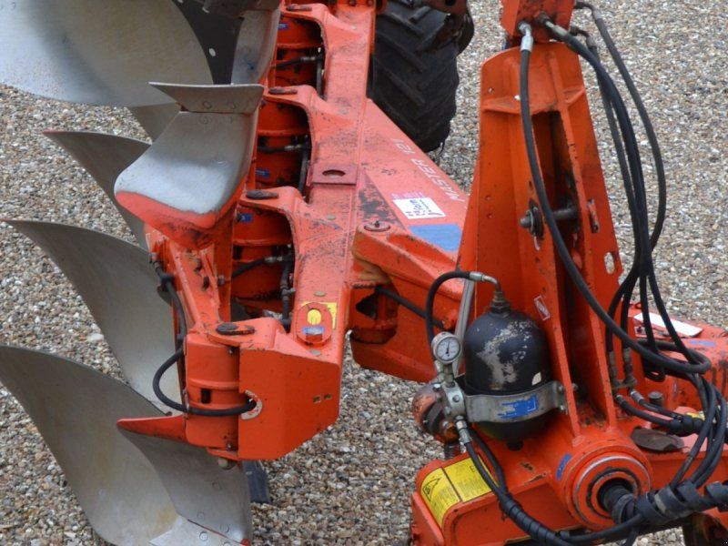 Kuhn Vari-Master 121 NSH 4 furet SK  Stor dybdehjul, 90 cm gennemgang
