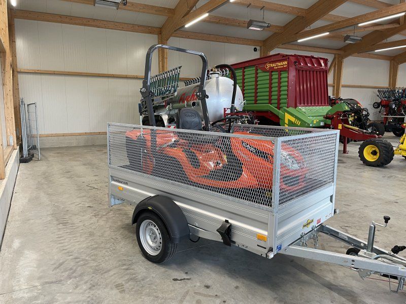 Kubota Aktion, GR1600 + Humbaur Alu-Einachser zum Aktionspreis