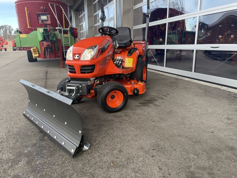 Kubota GR2120 mit Schneeschild hydraulisch, Winterdienst